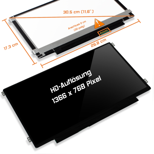 LED Display 11,6" 1366x768 passend für Lenovo IdeaPad 120S