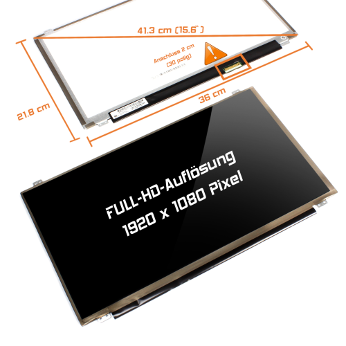 LED Display 15,6" 1920x1080 glossy passend für AUO B156HTN03.0 H/W:0A