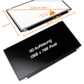 LED Display 15,6" 1366x768 passend für Asus U53JC