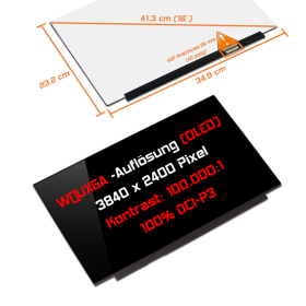 LED Display 16,0" 3840x2400 passend für Asus...