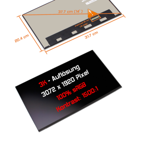 LED Display 14,5" 3072x1920 passend für Lenovo...