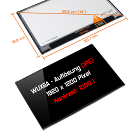 LED Display 14,0" 1920x1200 passend für LG Display LP140WU1 (SP)(A1)