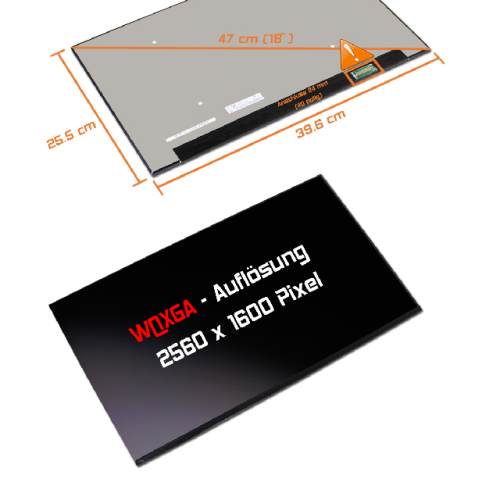 LED Display 18,0" 2560x1600 passend für Asus ROG Strix G18 G814JI