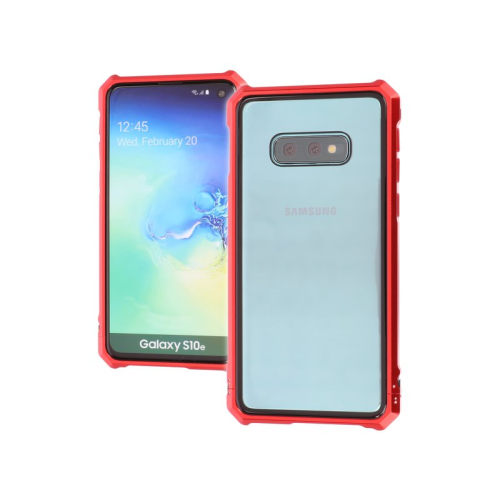 anco Metal Bumper für G970F Samsung Galaxy S10e - red