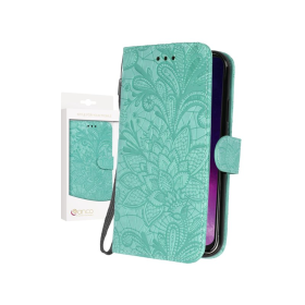 anco Bookcase Lace für Motorola One Zoom - green