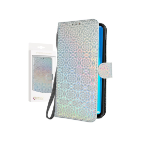 anco Bookcase Color Flower für HUAWEI Y9 (2019) - grey