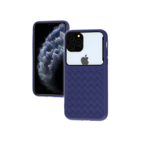 anco TPU Case Woven für Apple iPhone 11 Pro - blue