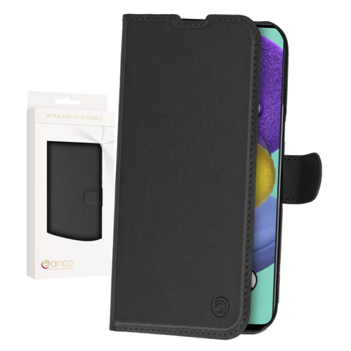 anco Basic Bookcase für A515F Samsung Galaxy A51 - black