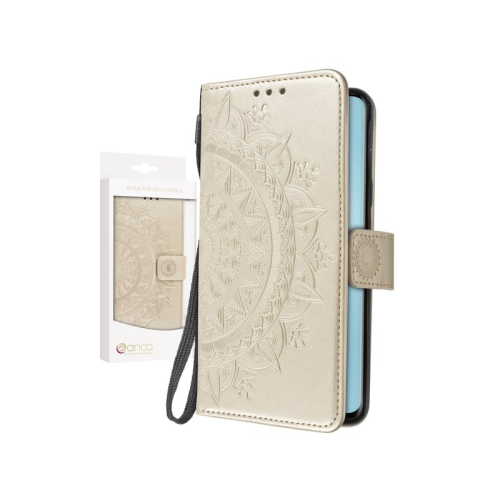 anco Bookcase Half Flower für G988F Samsung Galaxy S20 Ultra - gold