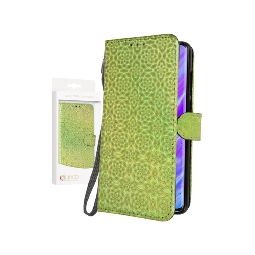 anco Bookcase Color Flower für G985F Samsung Galaxy S20+ - green