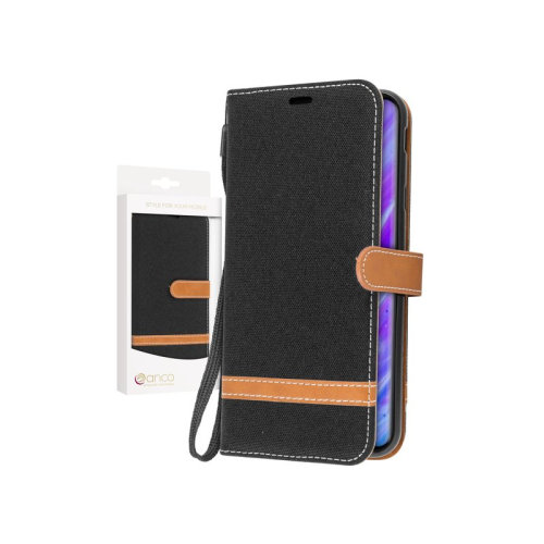 anco Bookcase Jeans für G988F Samsung Galaxy S20 Ultra - black