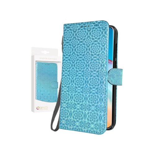 anco Bookcase Color Flower für HUAWEI P40 Pro, P40 Pro+ - blue