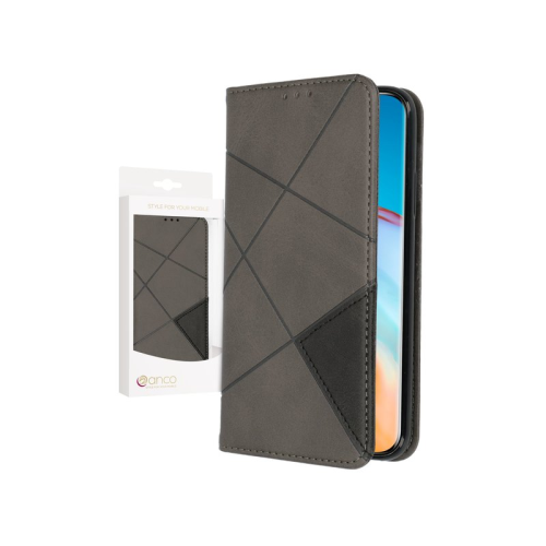 anco Bookcase Rhombus für HUAWEI P40 Pro, P40 Pro+ - grey