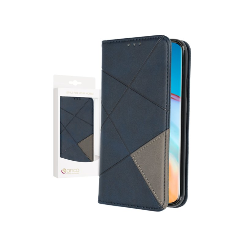 anco Bookcase Rhombus für HUAWEI P40 Pro, P40 Pro+ - blue