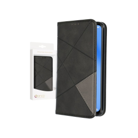 anco Bookcase Rhombus für HUAWEI P40 Lite - black