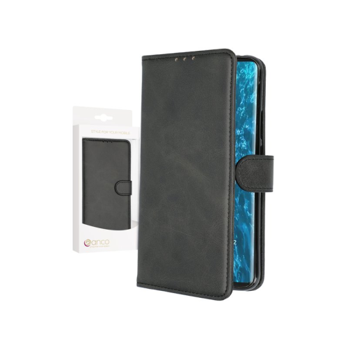 anco Bookcase für Motorola Edge - black