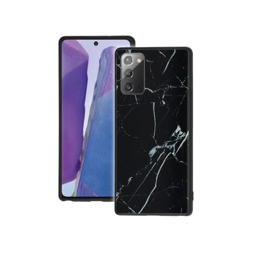 anco PC + TPU Case Marble für N980 Samsung Galaxy Note 20 - black