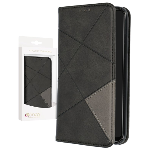 anco Bookcase Rhombus für A426B Samsung Galaxy A42 5G - black