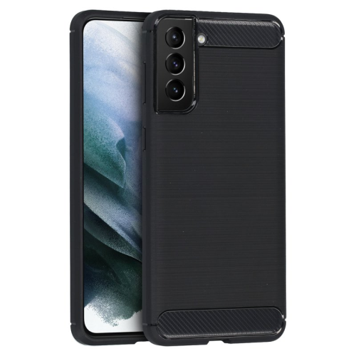 anco Carbon Fiber Case für G996B Samsung Galaxy S21+ - black