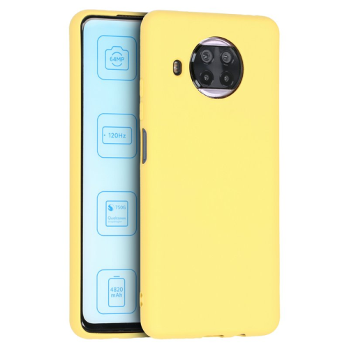 anco Liquid Silicone Cover for Xiaomi Mi 10T Lite 5G - yellow