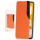anco Bookcase SideWindow für A725F, A726B Samsung Galaxy A72, A72 5G - orange
