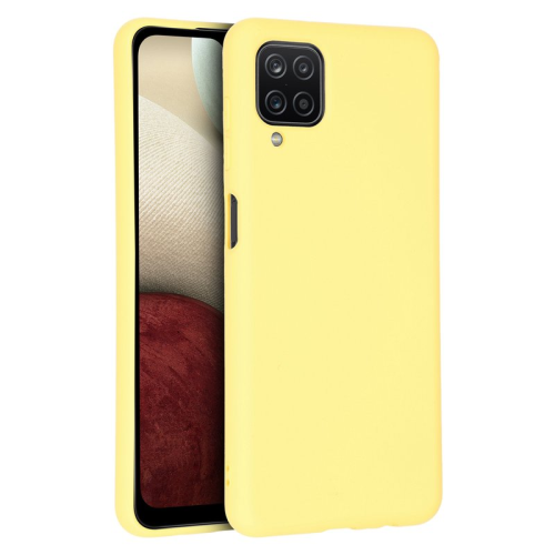 anco Liquid Silicone Cover für A125F, A127F, M127F Samsung Galaxy A12, M12 - yellow
