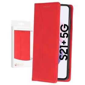 anco Bookcase Calfskin Magnetic für G996B Samsung...