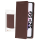 anco Bookcase Calfskin Magnetic für G996B Samsung Galaxy S21+ - coffee