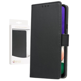 anco Bookcase für A226B Samsung Galaxy A22 5G - black