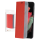 anco Bookcase SideWindow für G998B Samsung Galaxy S21 Ultra - red