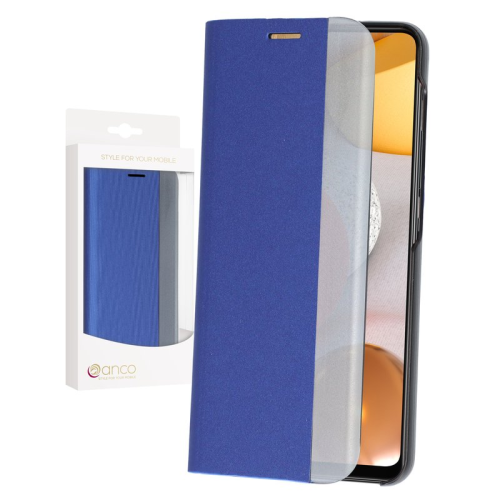 anco Bookcase SideWindow für A426B Samsung Galaxy A42 5G - blue