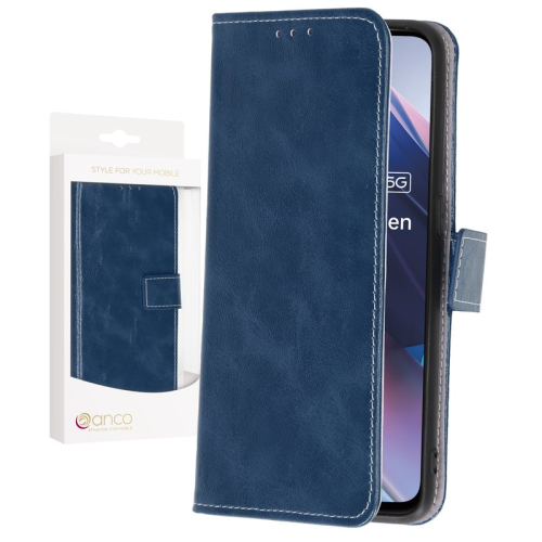 anco Bookcase für OPPO Reno5 4G, 5G, Find X3 Lite - blue