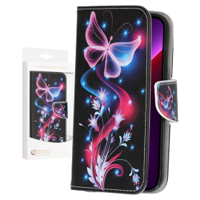 anco Bookcase Butterfly für Apple iPhone 13 Pro - black