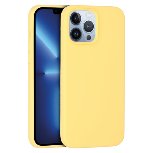 anco Liquid Silicone Backcover for Apple iPhone 13 Pro Max - yellow
