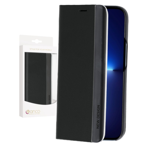 anco Bookcase SideWindow für Apple iPhone 13 Pro Max - black