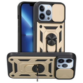 anco Defendercase CAM für Apple iPhone 13 Pro - gold