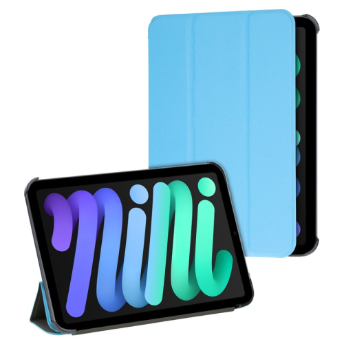 anco Slim Bookcase für Apple iPad mini 8.3 (2021) - sky blue