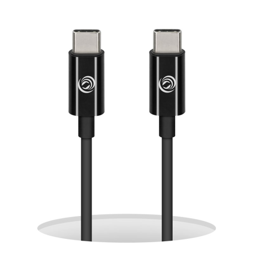 anco USB-C auf USB-C Lade- und Datenkabel 1m - black