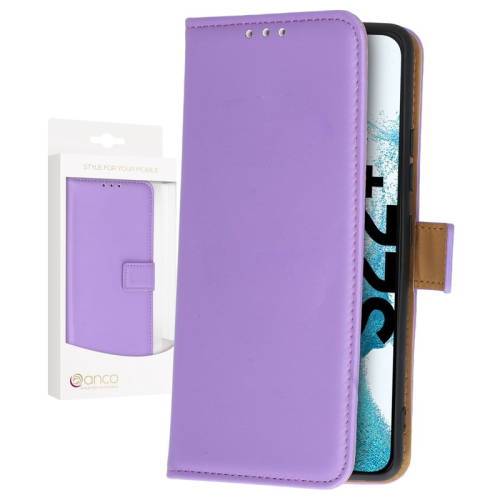 anco Bookcase für S906B Samsung Galaxy S22+ - purple