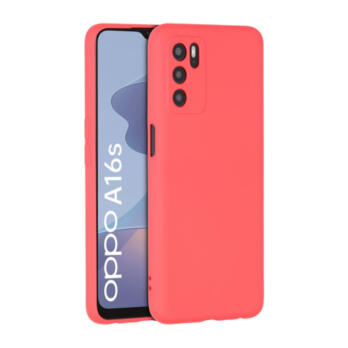 anco Liquid Silicone Cover for OPPO A16, A16S - red