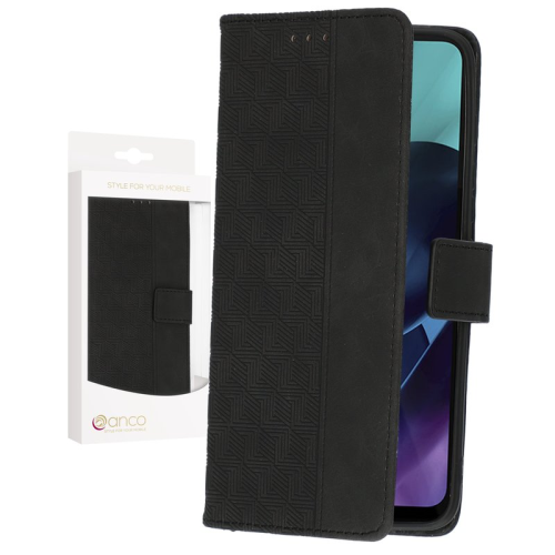 anco Bookcase für Motorola Moto G71 5G - black