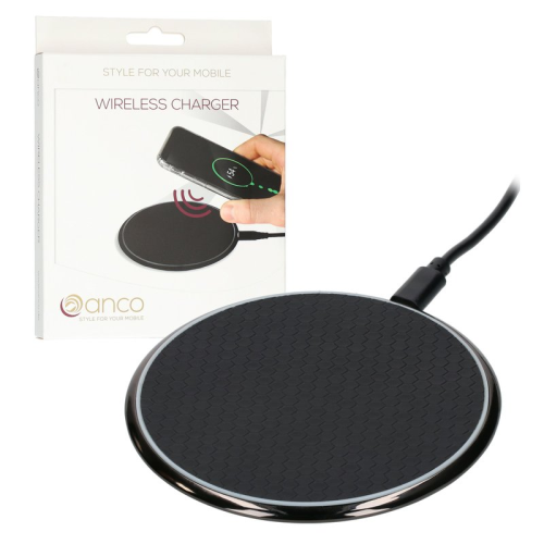 anco Wireless Charger Pad 10W - black