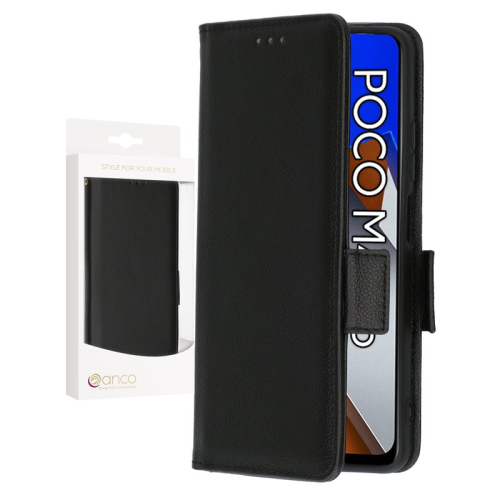 anco Bookcase für POCO M4 Pro - black