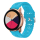 anco Silicone Armband Blossom für Smartwatches mit 22mm - luminous blue