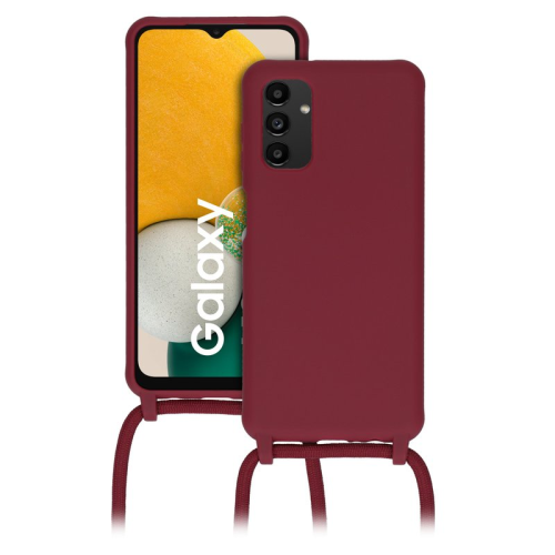 anco Lanyard Case für A136B, A047 Samsung Galaxy A13 5G, A04s - red