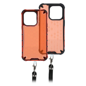 anco Lanyard Case Honeycomb für Apple iPhone 14 Pro...