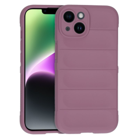 anco TPU Case Flanel für Apple iPhone 14 - purple