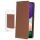 anco Bookcase LiquidFeel Magnetic für A226B Samsung Galaxy A22 5G - brown