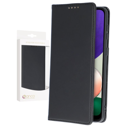anco Bookcase LiquidFeel Magnetic für A226B Samsung Galaxy A22 5G - black
