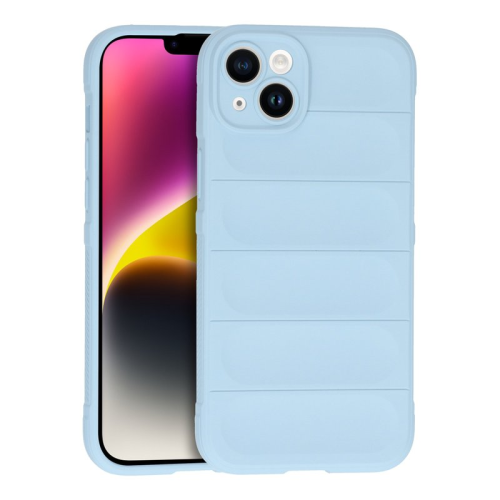 anco TPU Case Flanel für Apple iPhone 14 Plus - light blue